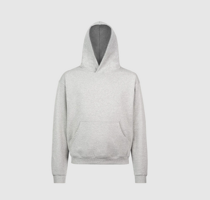 Light Grey Marl Oversized Hoodie.