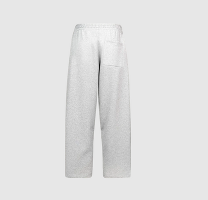 Light Grey Marl Straight-Leg Relaxed Sweatpants.